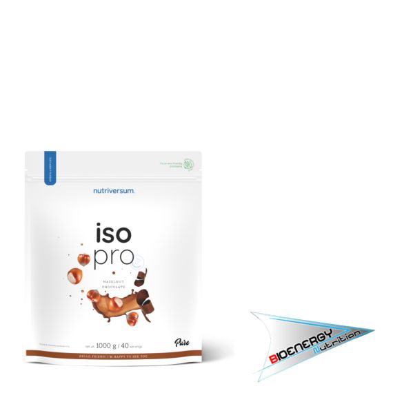 Nutriversum-ISOLATE PRO WHEY (1000g)  1kg Nocciola  